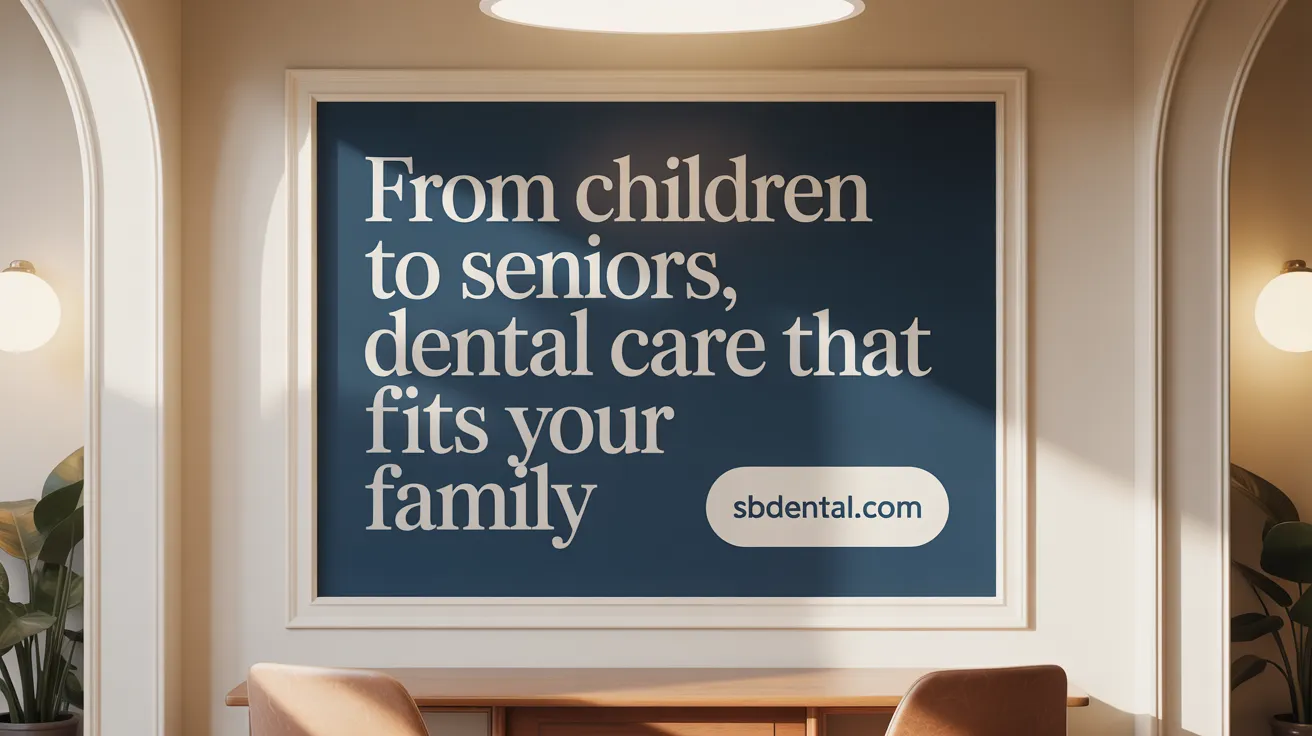 From Children to Seniors, Dental Care That Fits Your Family