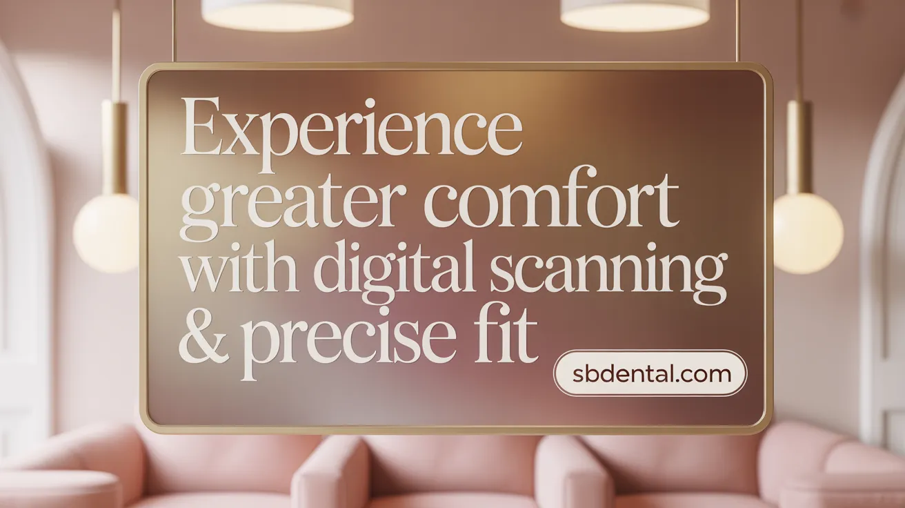 Experience Greater Comfort with Digital Scanning & Precise Fit