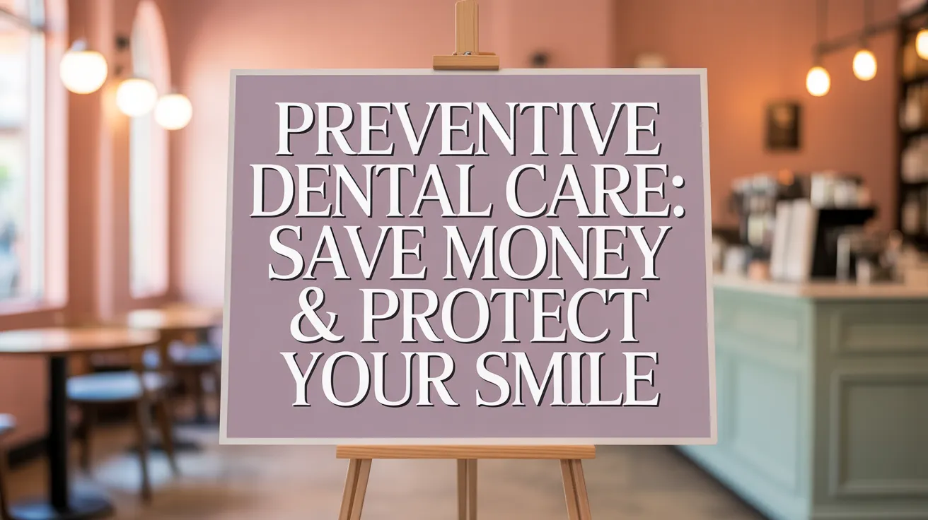 Preventive Dental Care: Save Money & Protect Your Smile