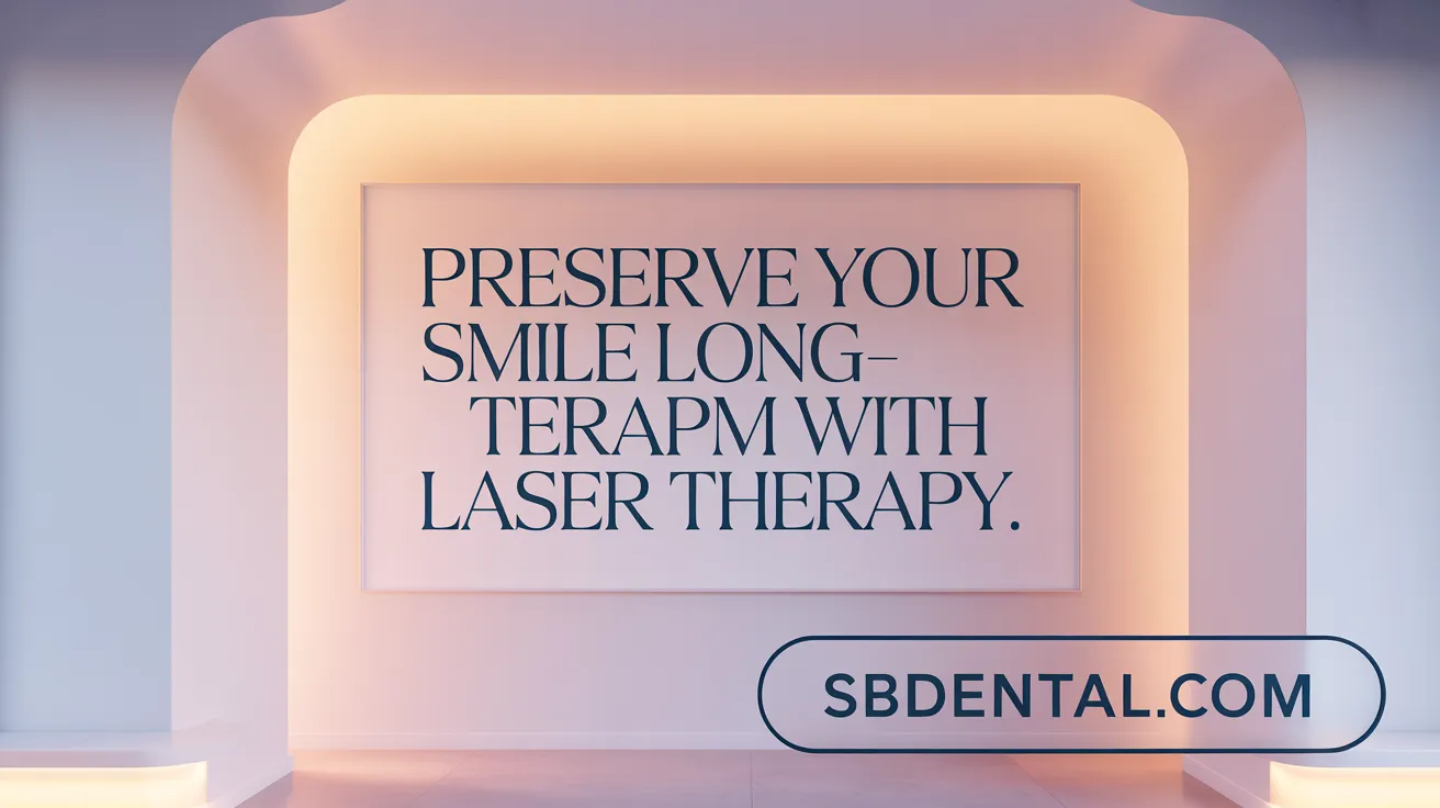 Preserve Your Smile Long-Term with Laser Therapy