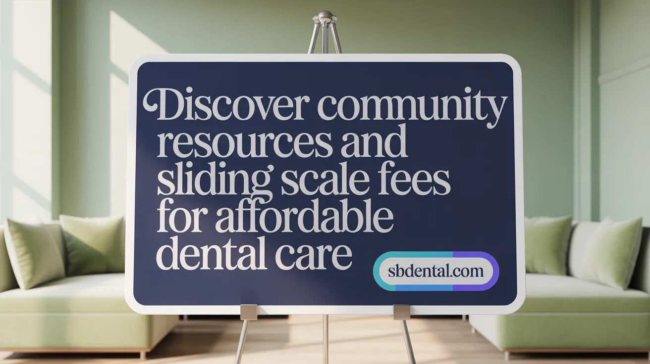 Discover Community Resources and Sliding Scale Fees for Affordable Dental Care