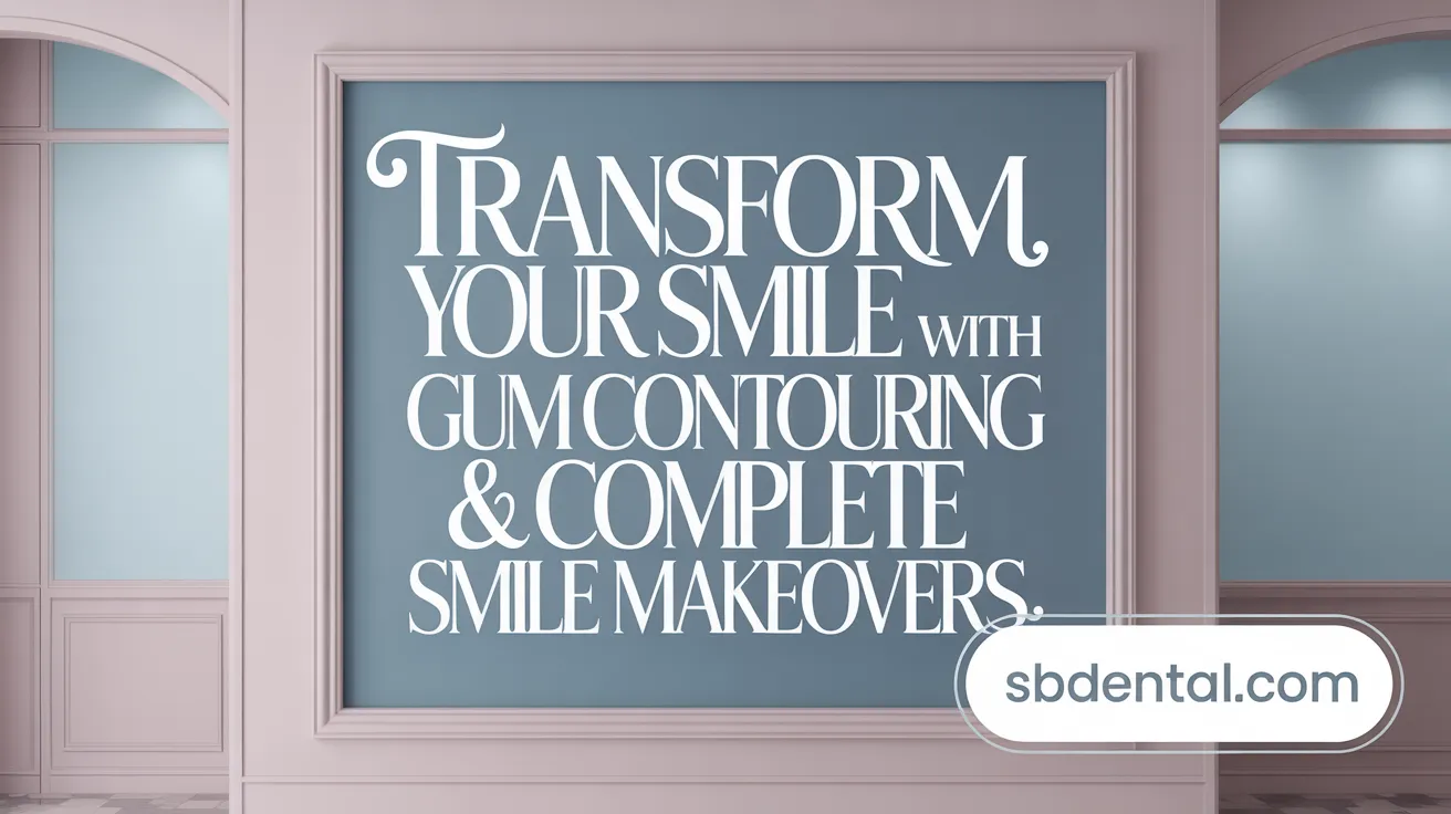 Transform Your Smile with Gum Contouring & Complete Smile Makeovers