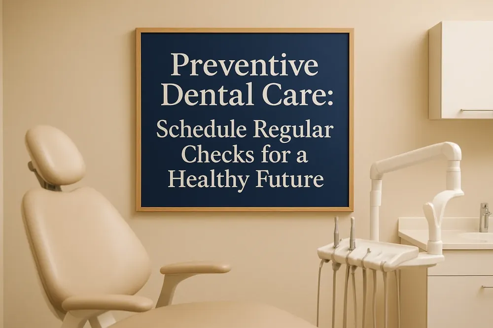 Preventive Dental Care: Schedule Regular Checks for a Healthy Future