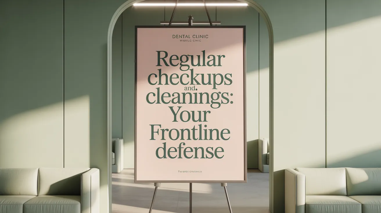 Regular Checkups and Cleanings: Your Frontline Defense