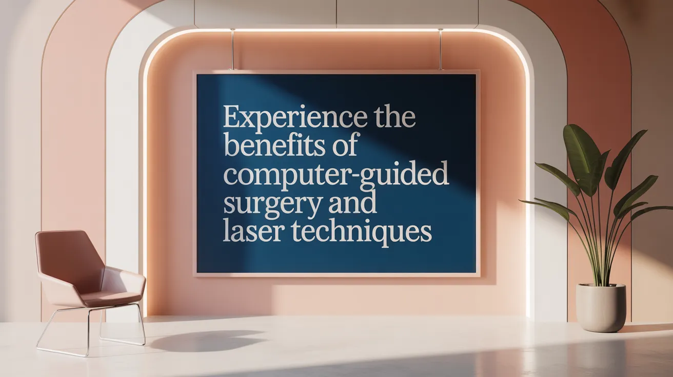 Experience the Benefits of Computer-Guided Surgery and Laser Techniques