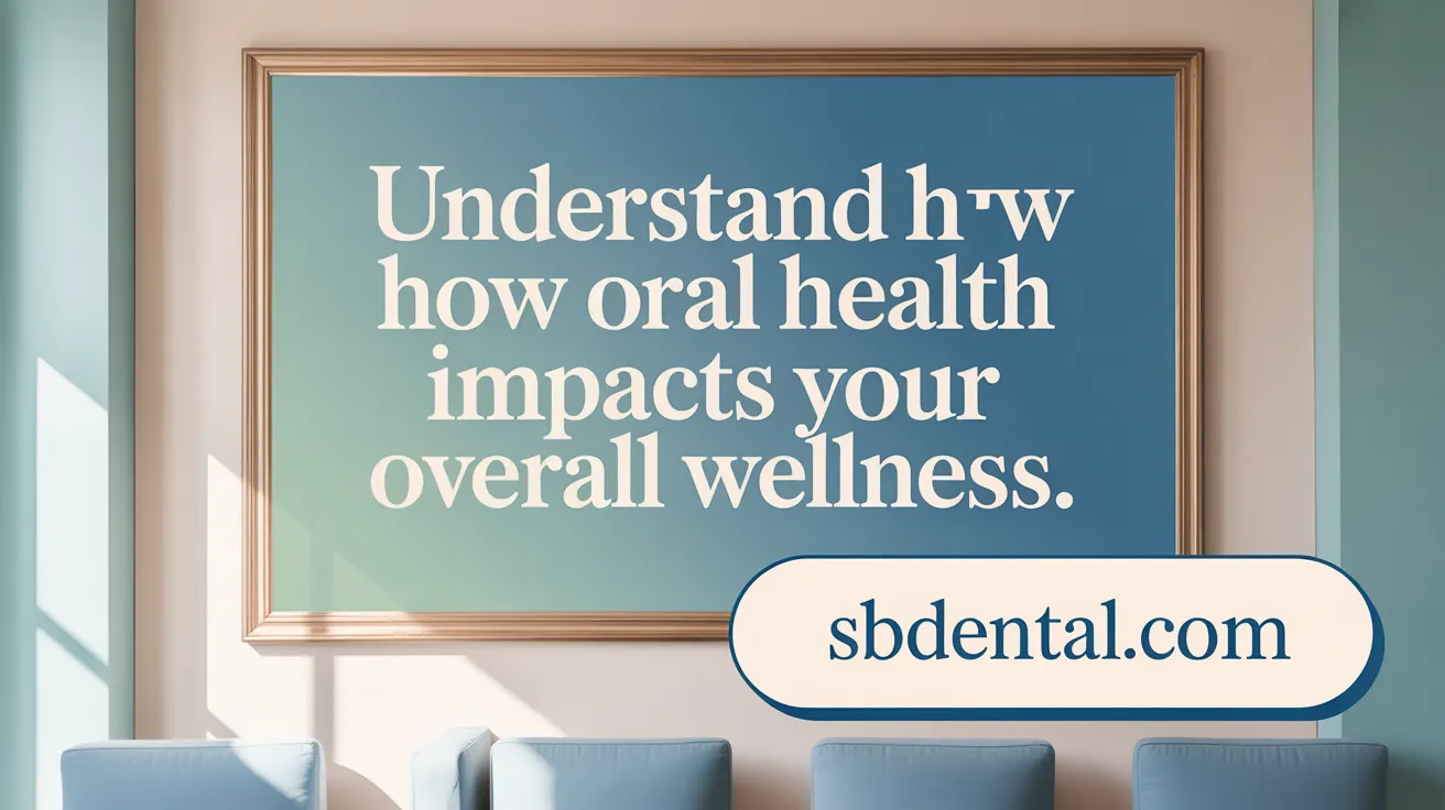 Understand how oral health impacts your overall wellness