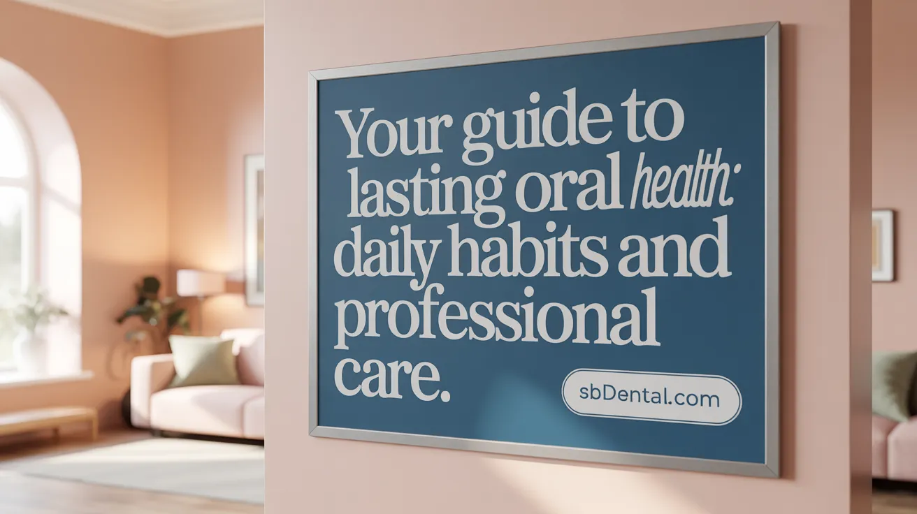 Your Guide to Lasting Oral Health: Daily Habits and Professional Care