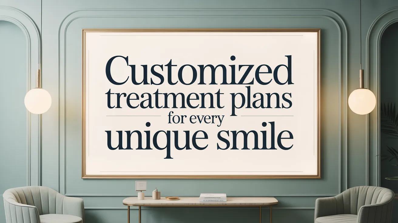 Customized Treatment Plans for Every Unique Smile