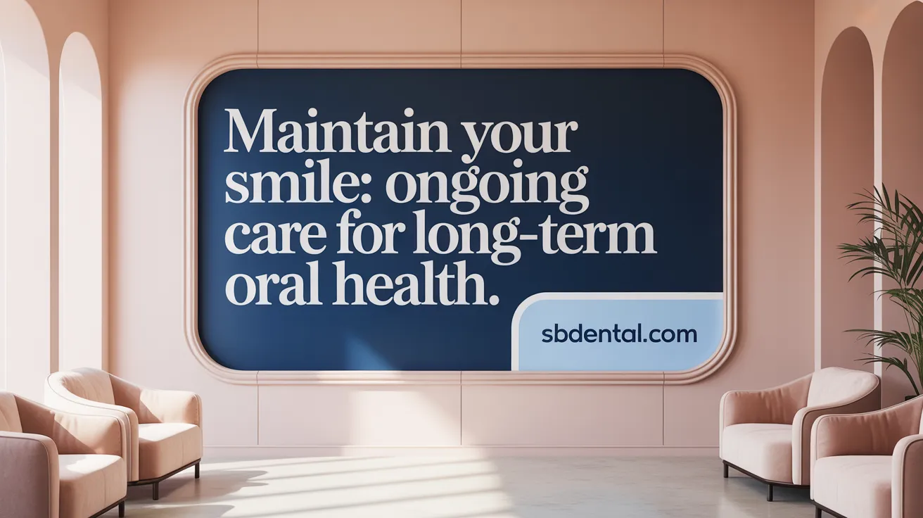 Maintain Your Smile: Ongoing Care for Long-Term Oral Health