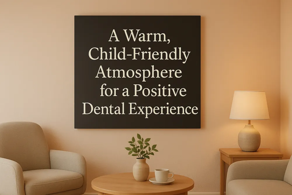 A Warm, Child-Friendly Atmosphere for a Positive Dental Experience