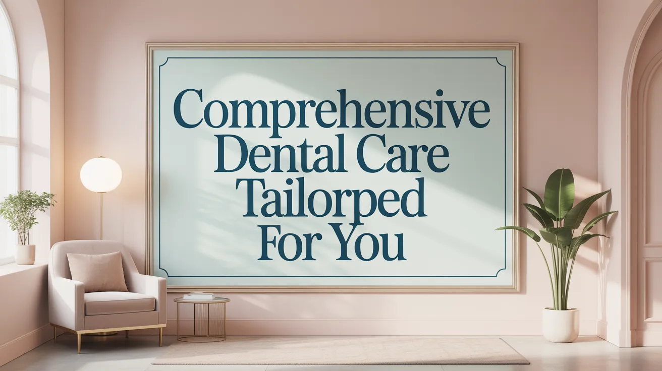 Comprehensive Dental Care Tailored for You