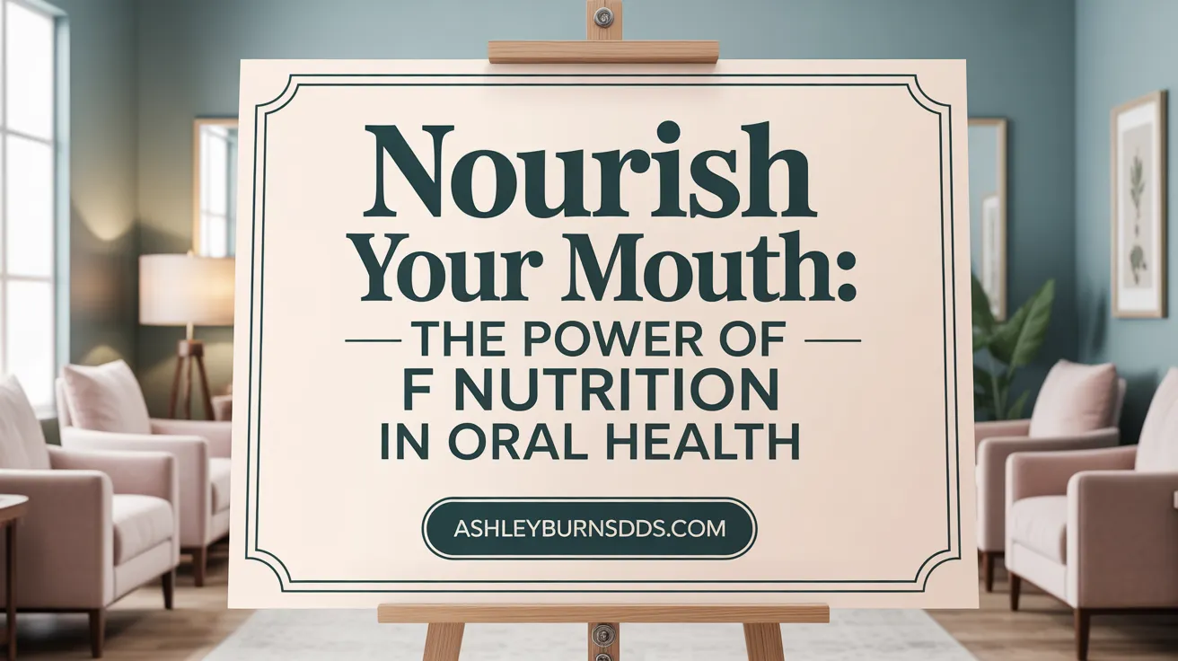 Nourish Your Mouth: The Power of Nutrition in Oral Health