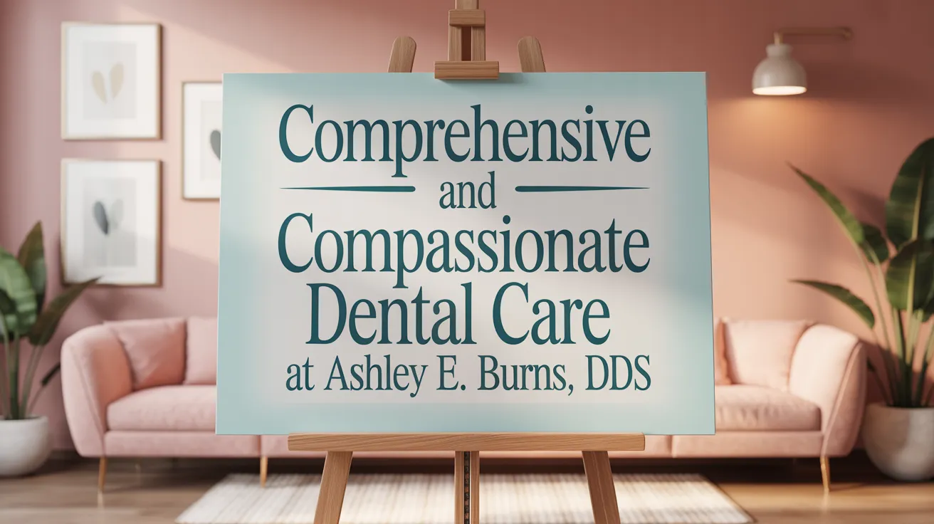 Comprehensive and Compassionate Dental Care at Ashley E. Burns, DDS