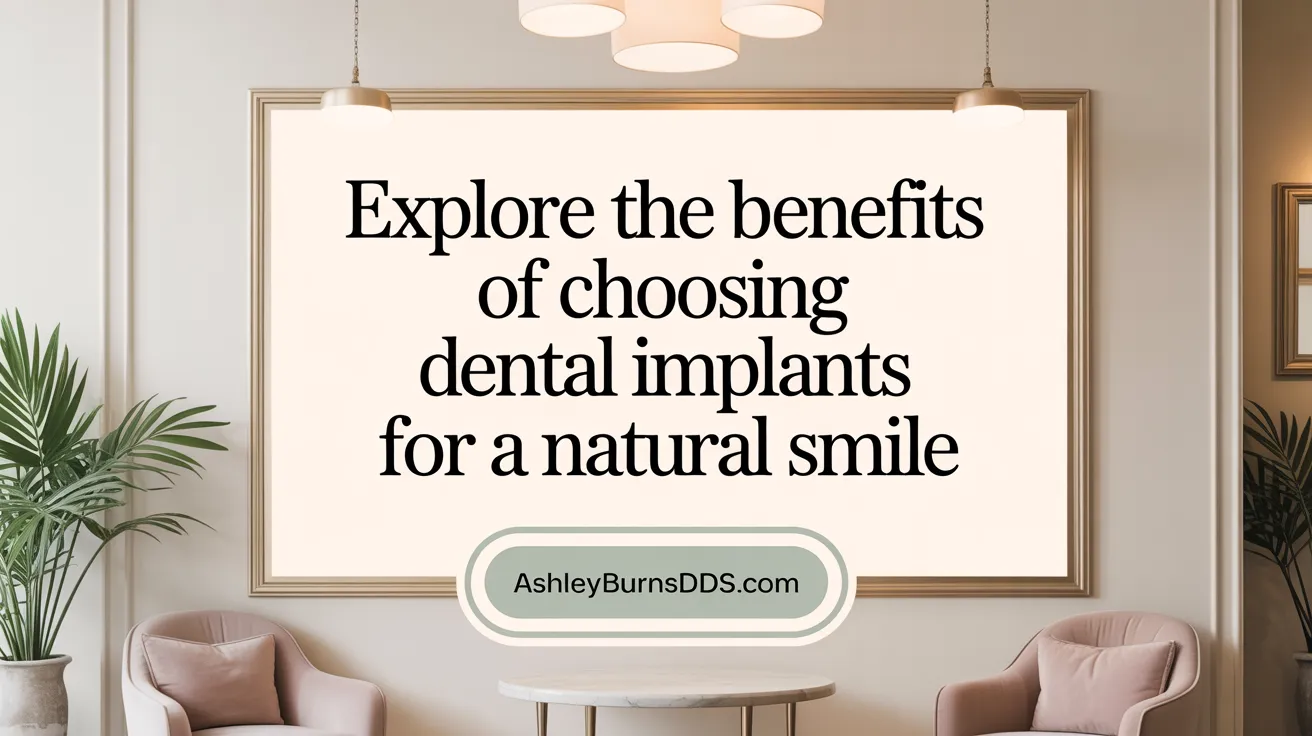Explore the Benefits of Choosing Dental Implants for a Natural Smile