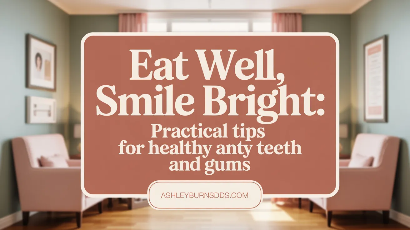 Eat Well, Smile Bright: Practical Tips for Healthy Teeth and Gums