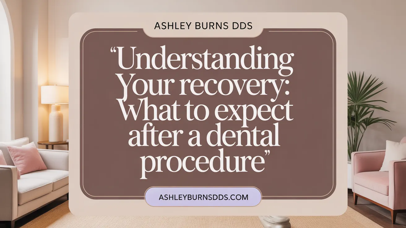 Understanding Your Recovery: What to Expect After a Root Canal