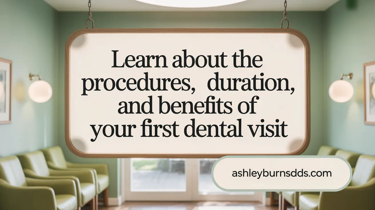 Learn About the Procedures, Duration, and Benefits of Your Initial Dental Visit