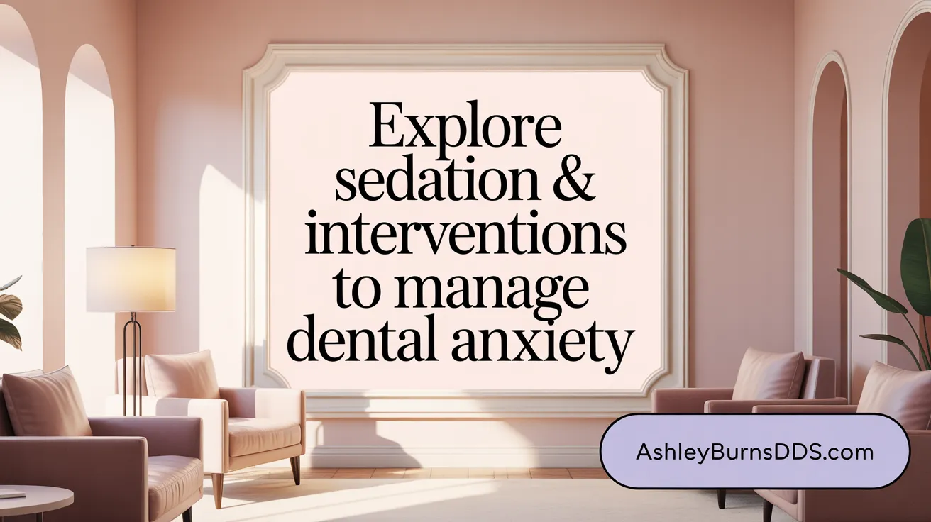 Explore Sedation & Interventions to Manage Dental Anxiety