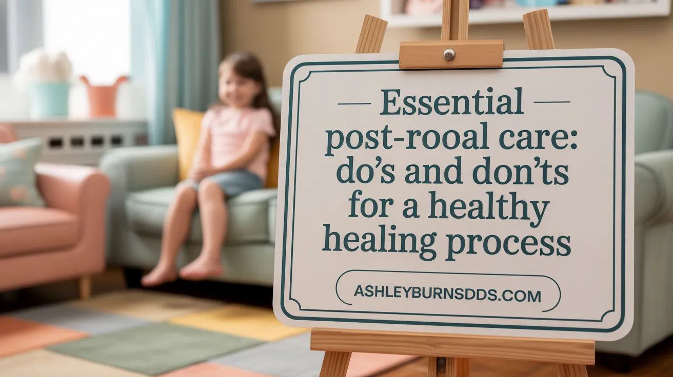 Essential Post-Root Canal Care: Do's and Don'ts for Smooth Healing