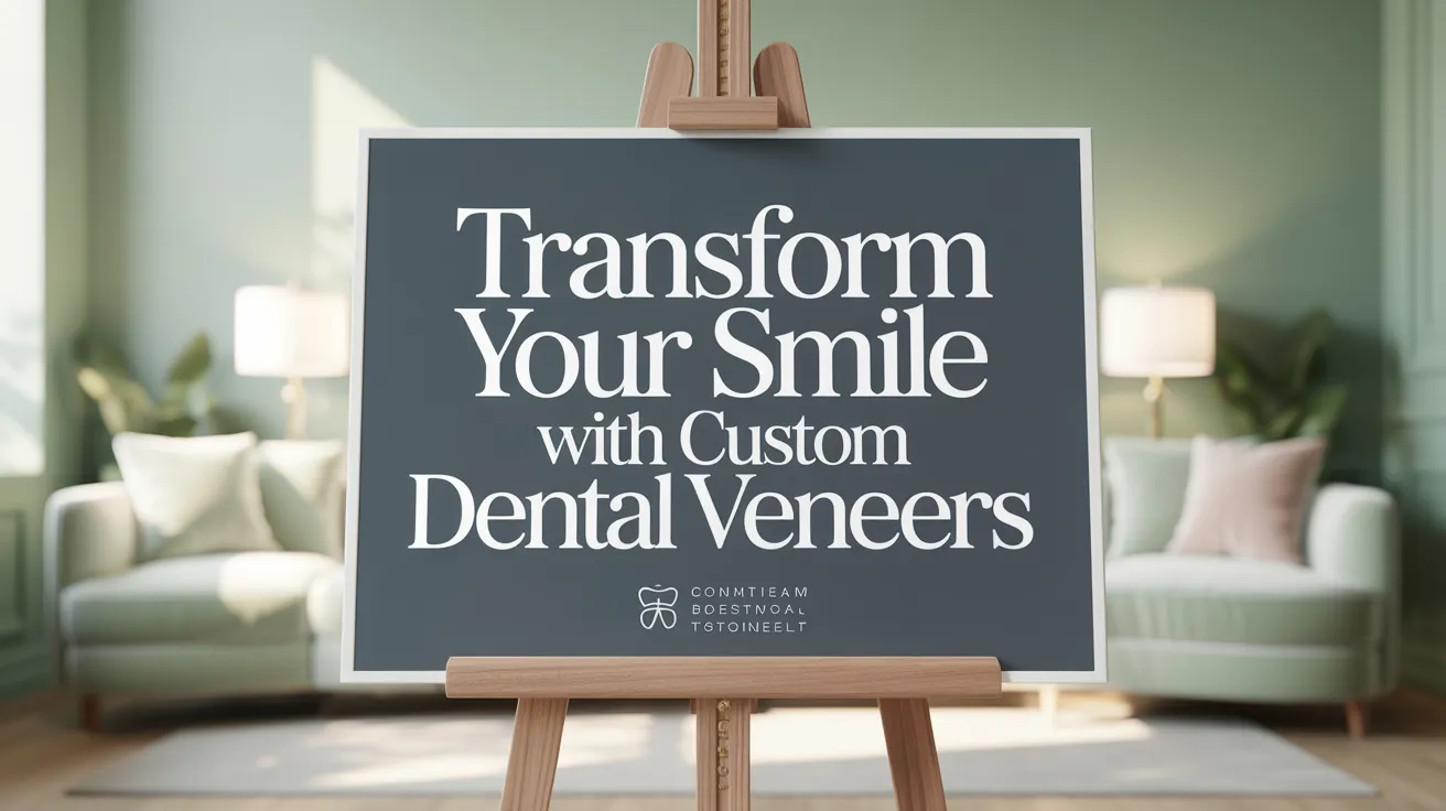 Transform Your Smile with Custom Dental Veneers