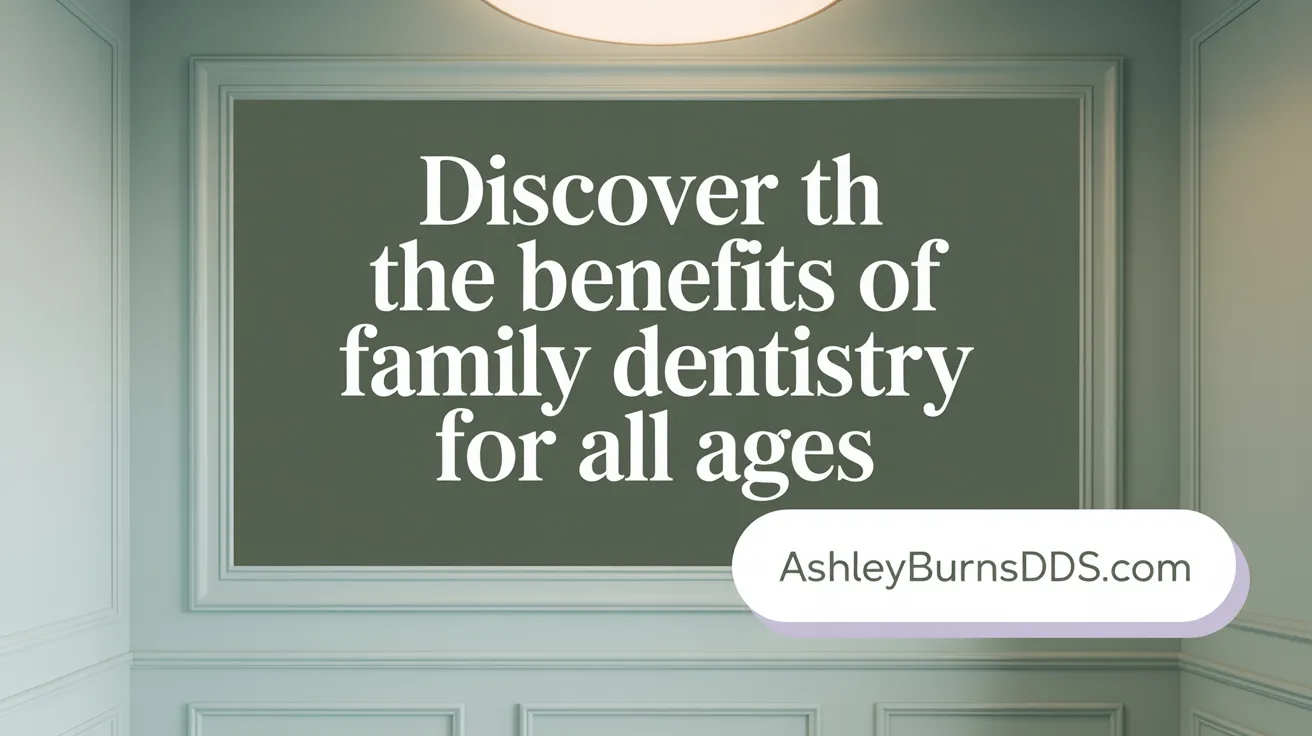 Discover the Benefits of Family Dentistry for All Ages