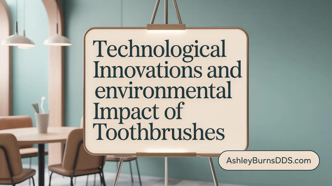 Technological Innovations and Environmental Impact of Toothbrushes