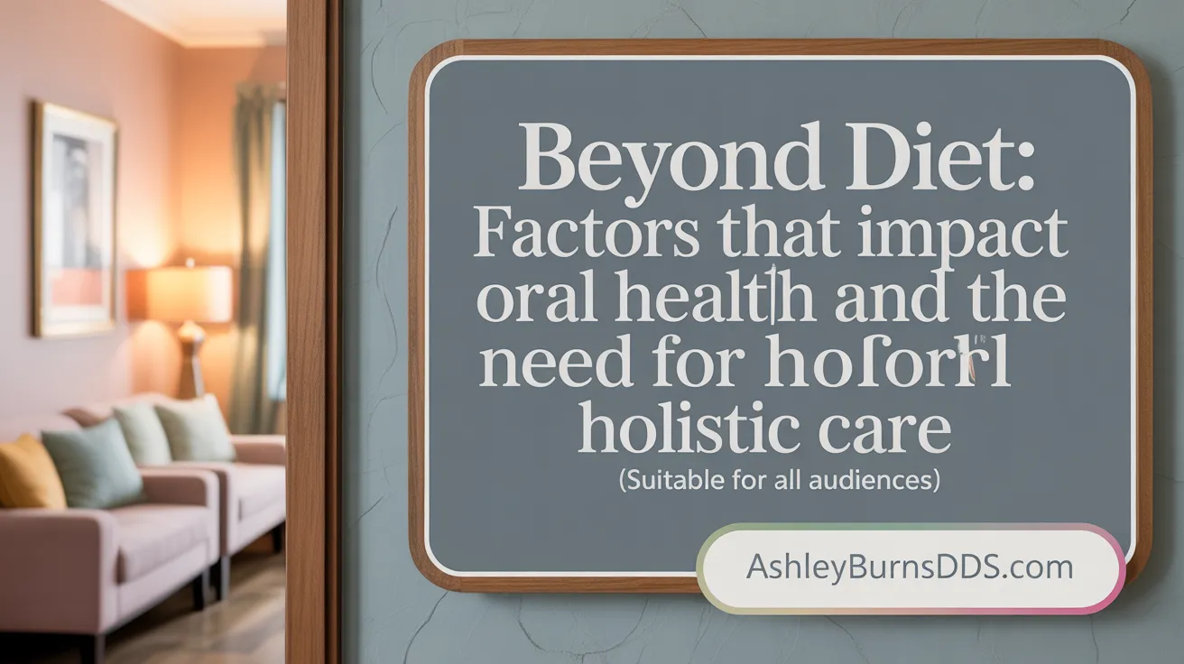 Beyond Diet: Factors that Impact Oral Health and the Need for Holistic Care