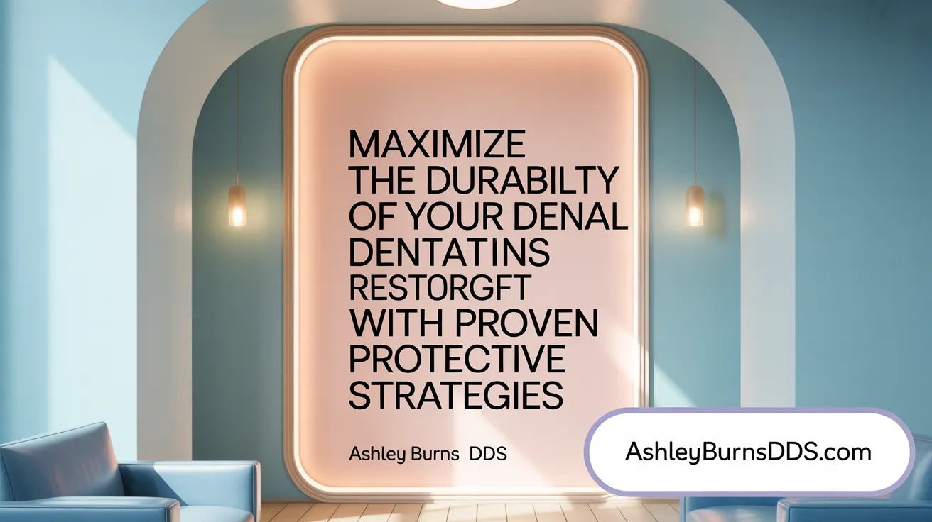 Maximize the Durability of Your Dental Restorations with Proven Protective Strategies