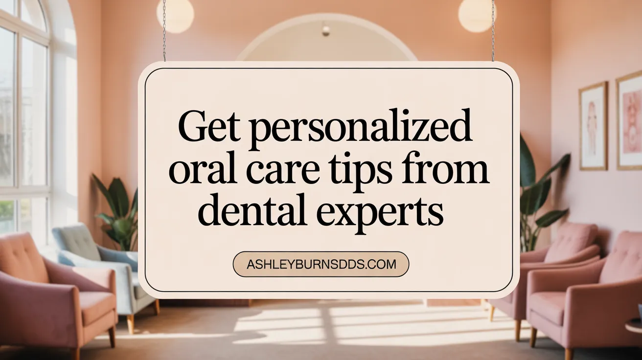 Get Personalized Oral Care Tips from Dental Experts