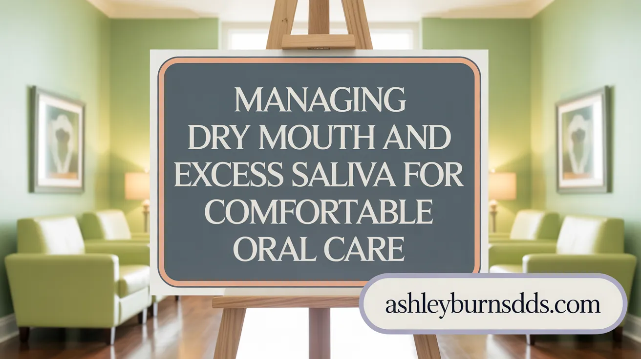 Managing Dry Mouth and Excess Saliva for Optimal Oral Health