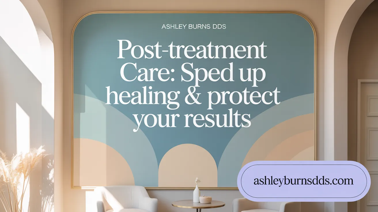 Post-Treatment Care: Speed Up Healing & Protect Your Results