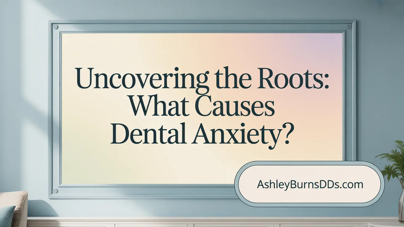 Uncovering the Roots: What Causes Dental Anxiety?