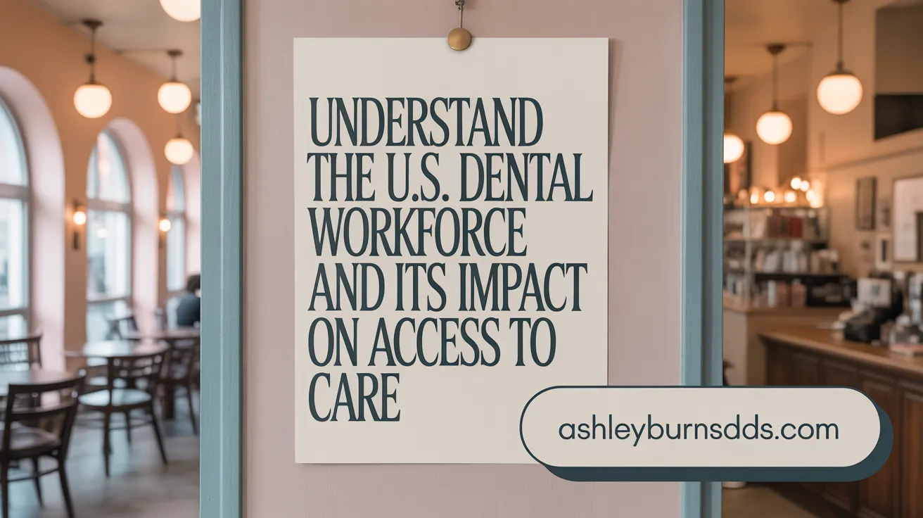 Understand the U.S. Dental Workforce and Its Impact on Access to Care