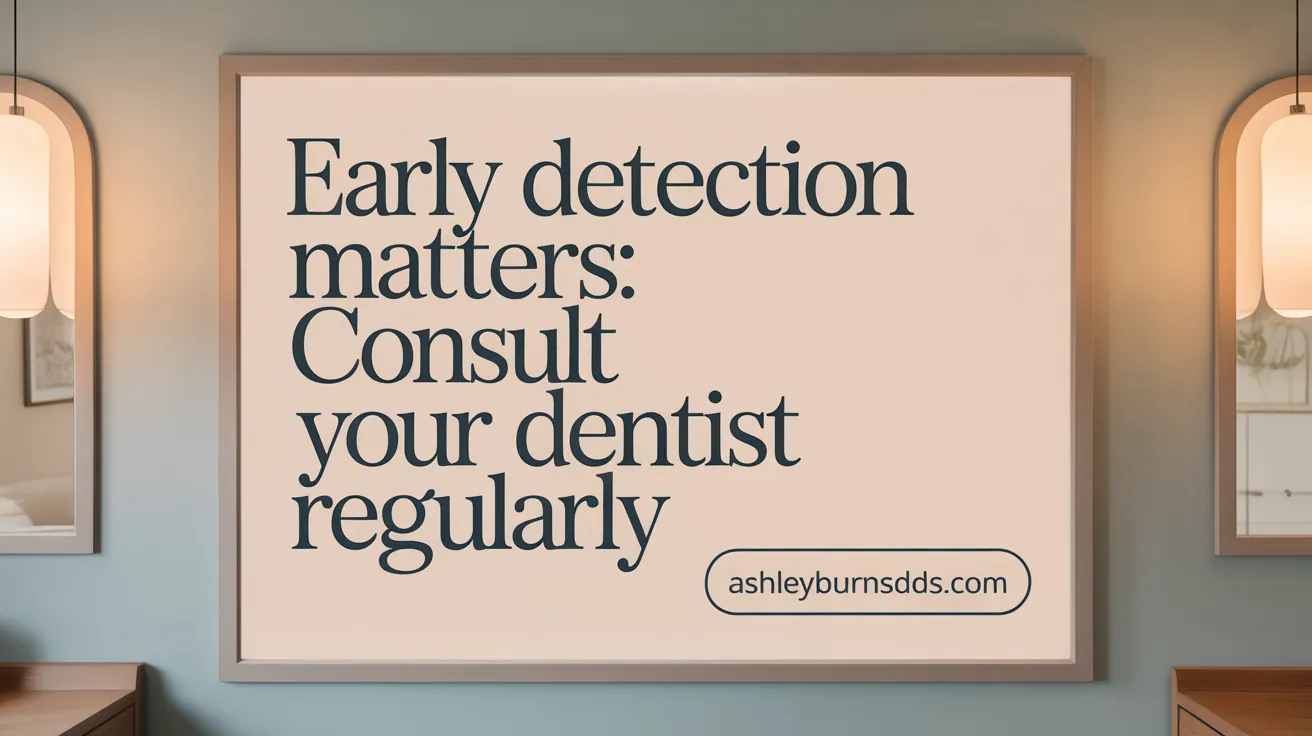 Early Detection Matters: Consult Your Dentist Regularly