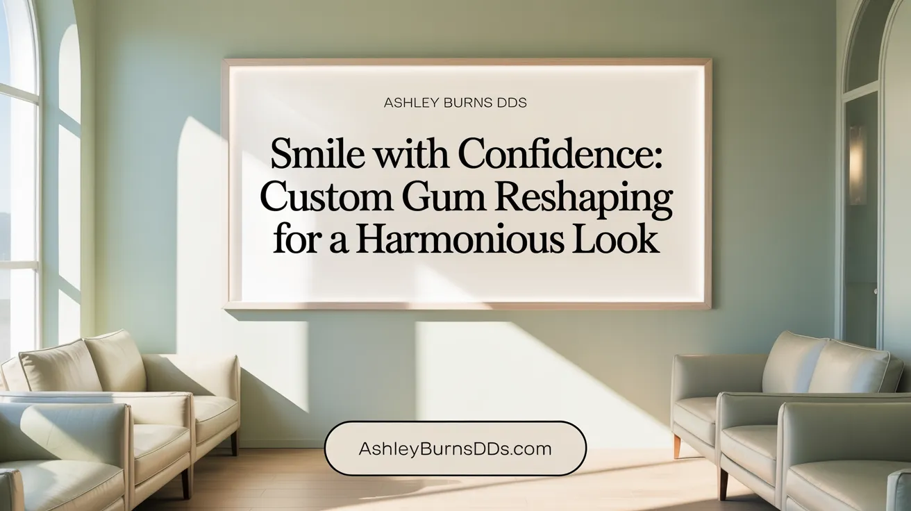 Smile with Confidence: Custom Gum Reshaping for a Harmonious Look