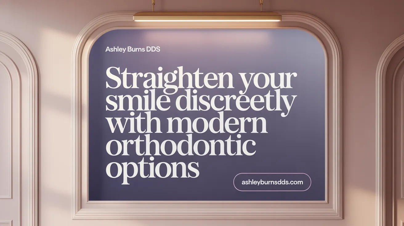 Straighten Your Smile Discreetly with Modern Orthodontic Options