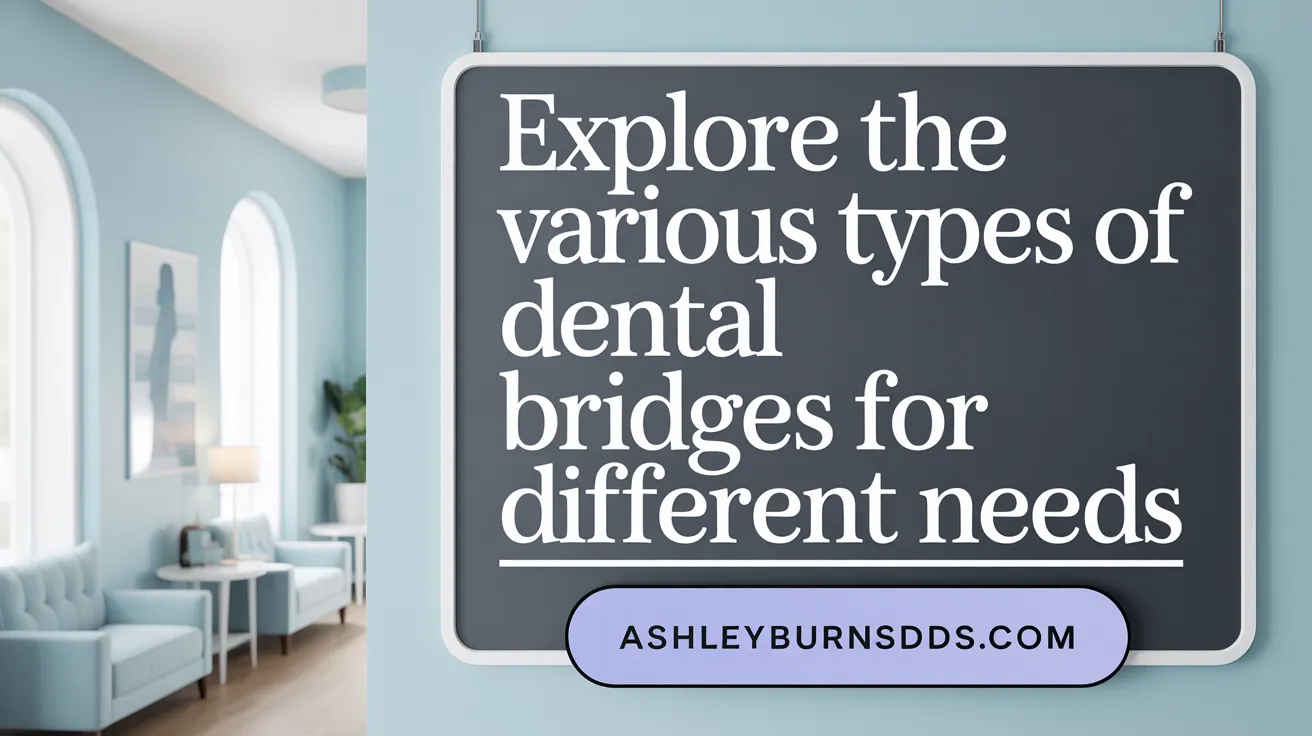 Explore the Various Types of Dental Bridges for Different Needs