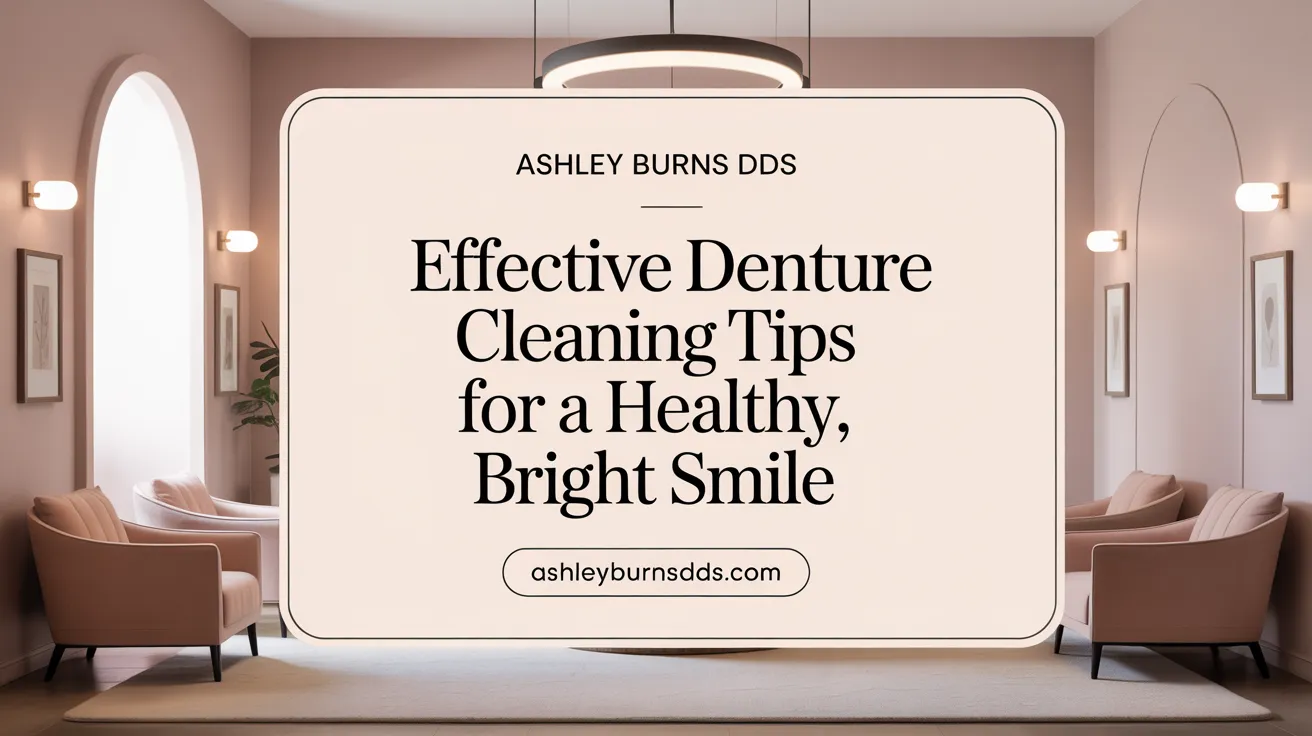 Effective Denture Cleaning Tips for a Healthy, Bright Smile