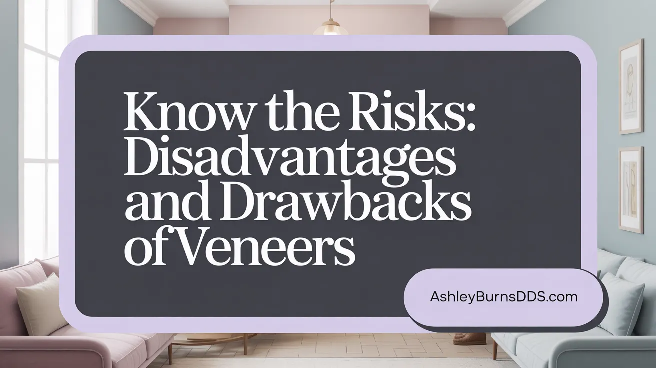 Know the Risks: Disadvantages and Drawbacks of Veneers