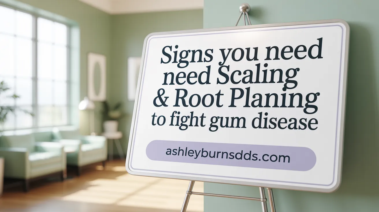 Signs You Need Scaling & Root Planing to Fight Gum Disease