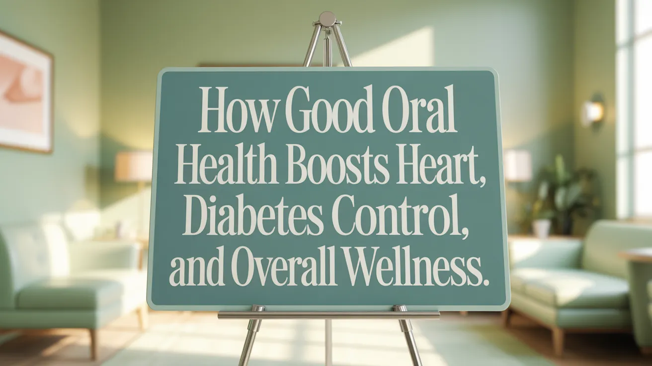 How Good Oral Health Boosts Heart, Diabetes Control, and Overall Wellness