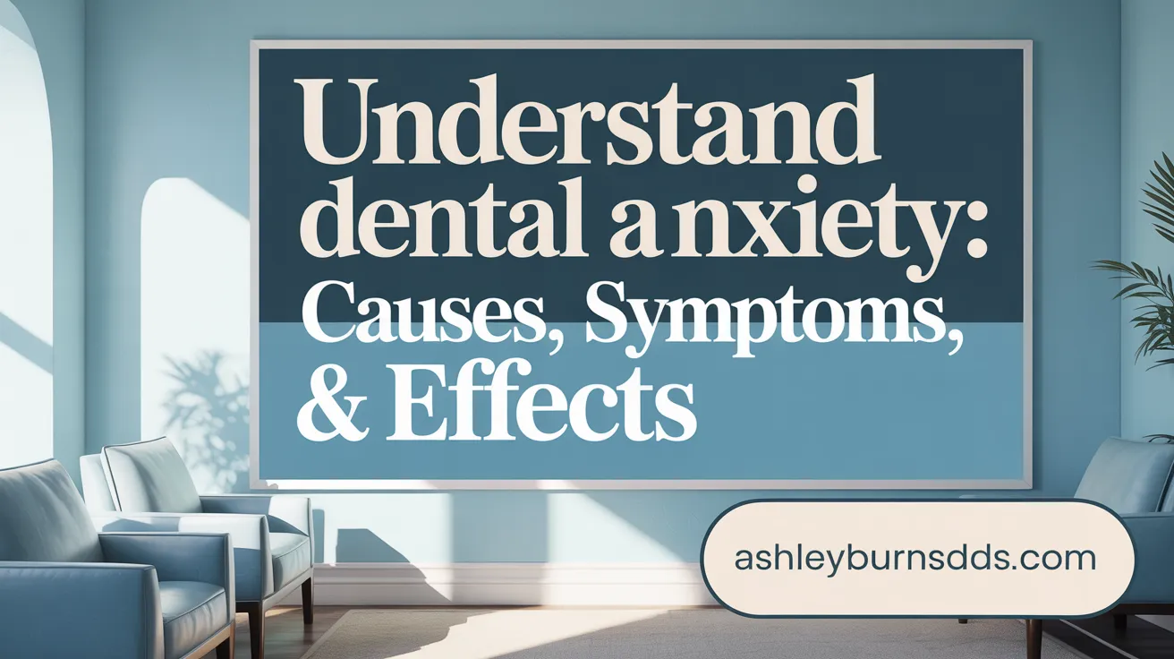 Understand Dental Anxiety: Causes, Symptoms, & Effects
