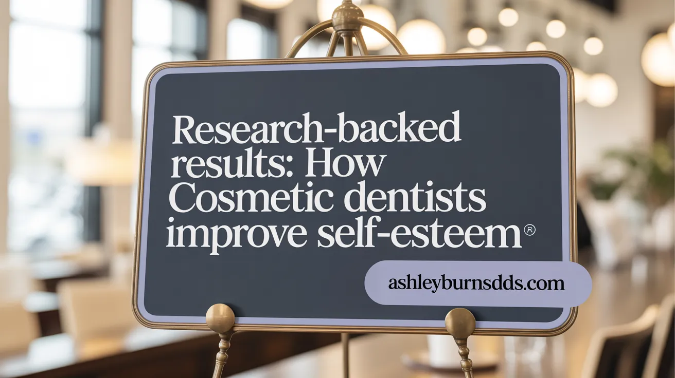 Research-Backed Results: How Cosmetic Dentists Improve Self-Esteem