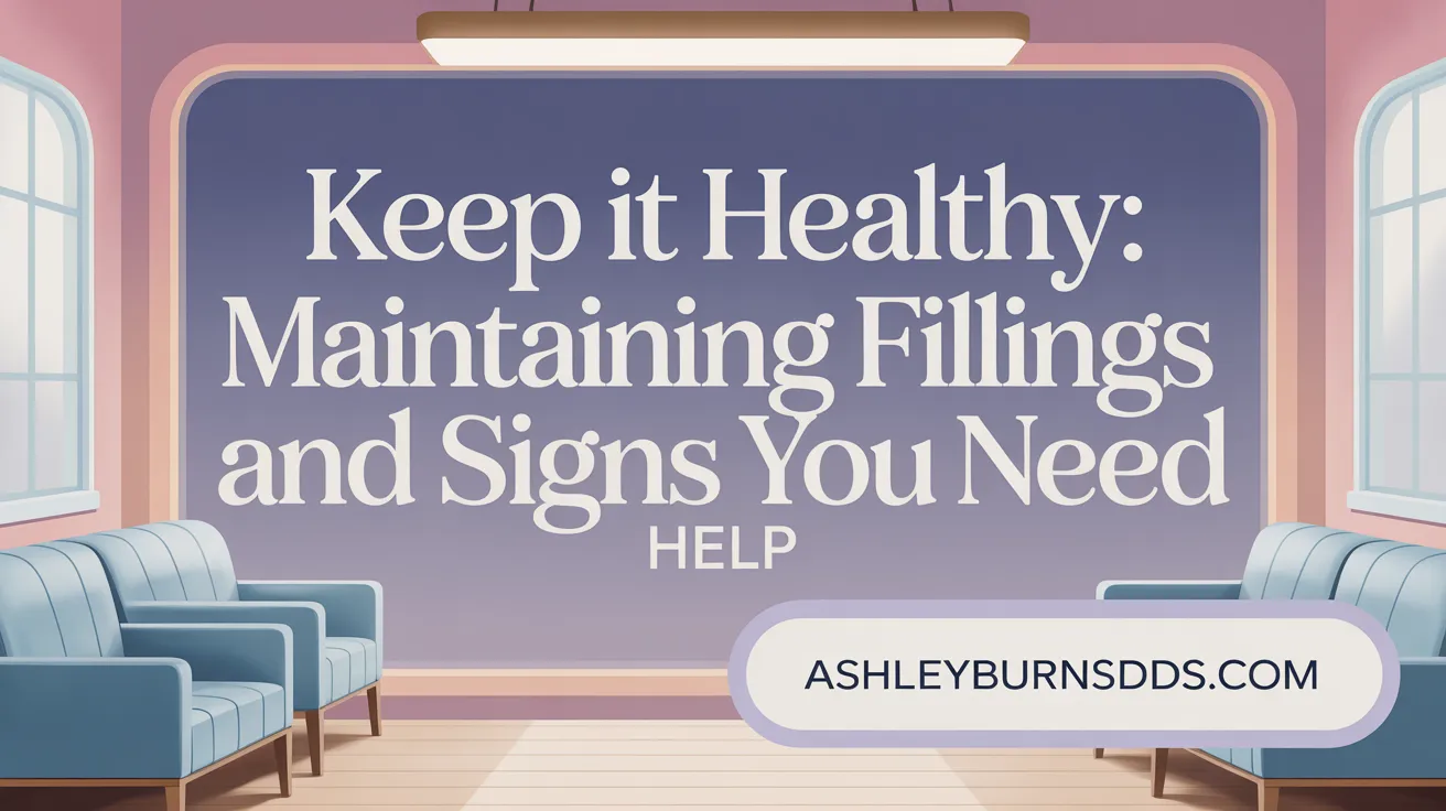 Keep It Healthy: Maintaining Fillings and Signs You Need Help