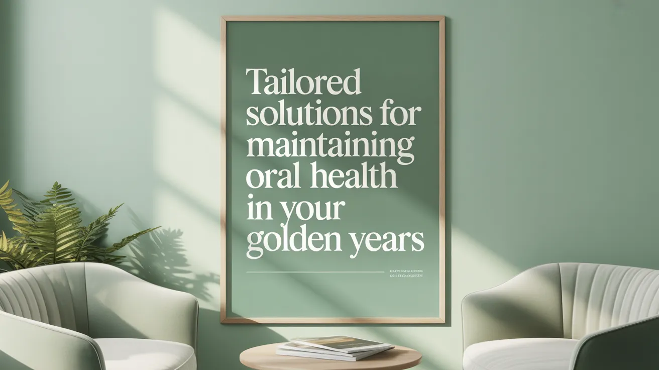 Tailored Solutions for Maintaining Oral Health in Your Golden Years