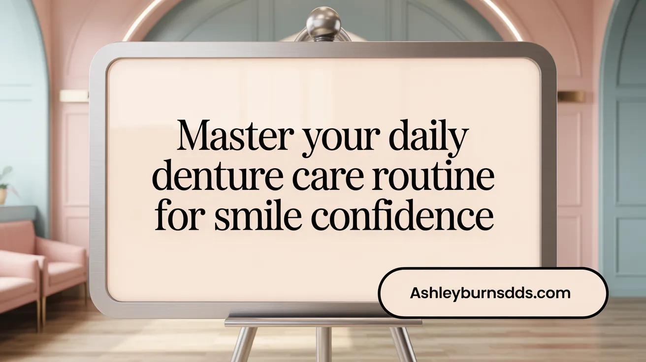 Master Your Daily Denture Care Routine for Smile Confidence