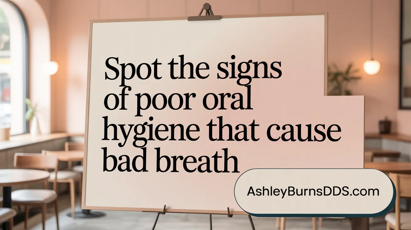 Spot the Signs of Poor Oral Hygiene that Cause Bad Breath