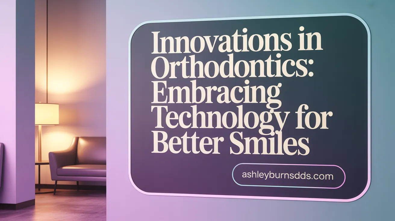 Innovations in Orthodontics: Embracing Technology for Better Smiles