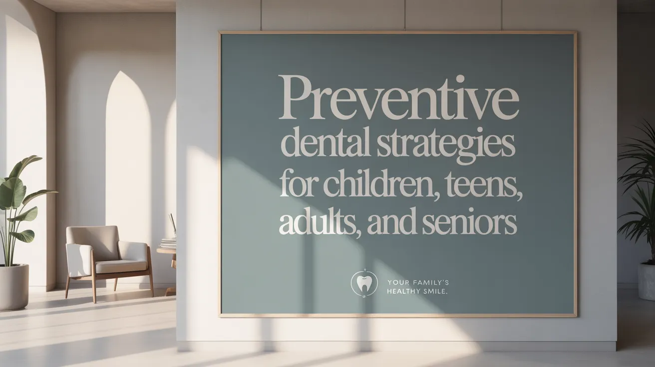 Preventive Dental Strategies for Children, Teens, Adults, and Seniors