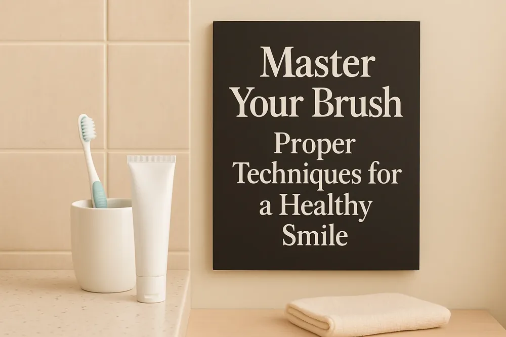 Master Your Brush: Proper Techniques for a Healthy Smile